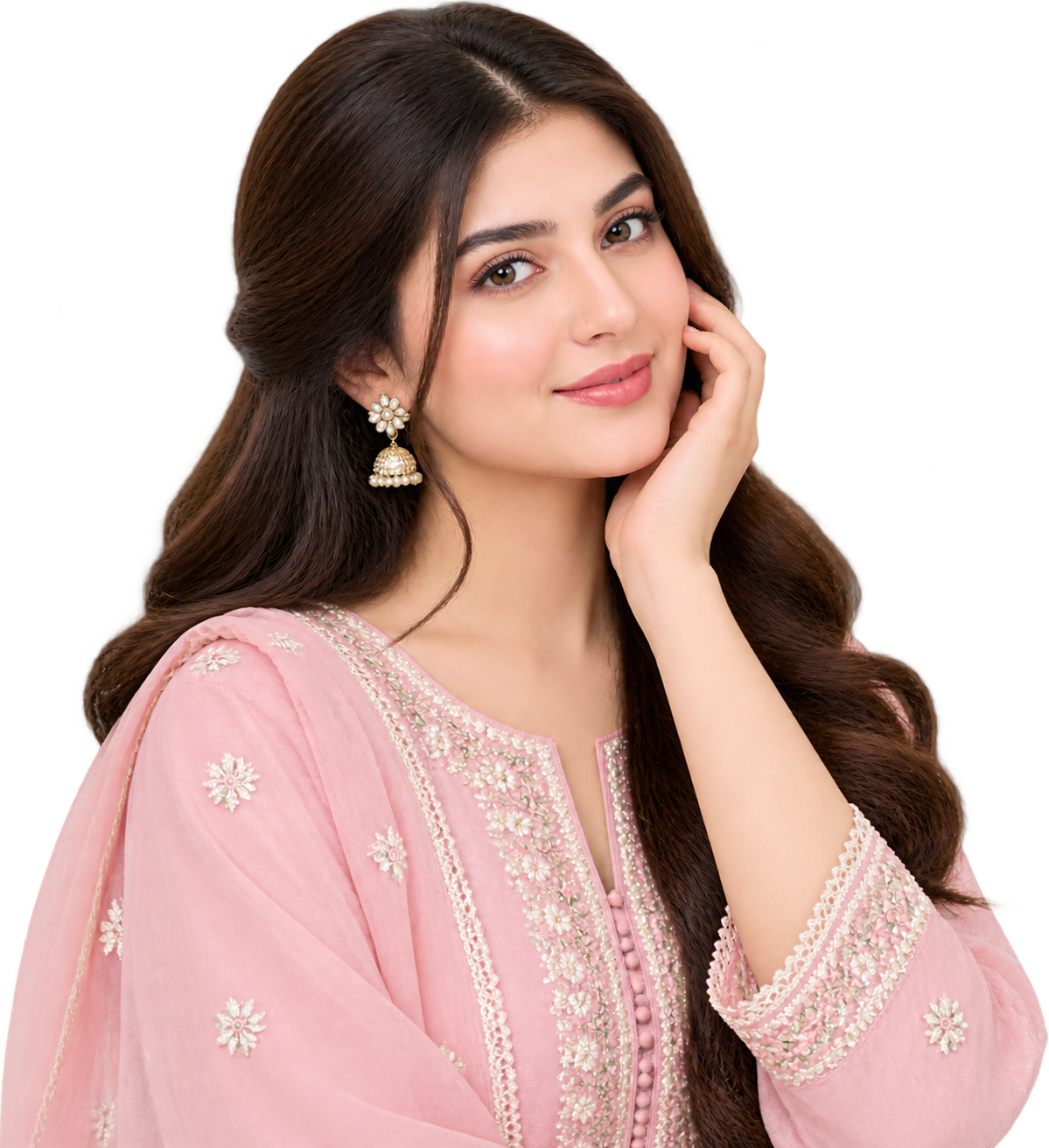 Elegant Cosmetic Model With best brightening face wash in Pakistan